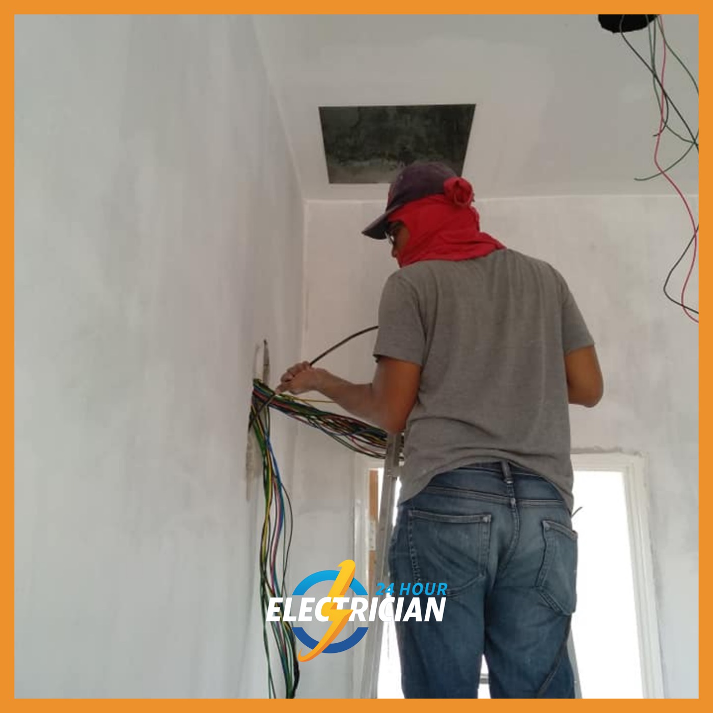 Electrician site visit 1