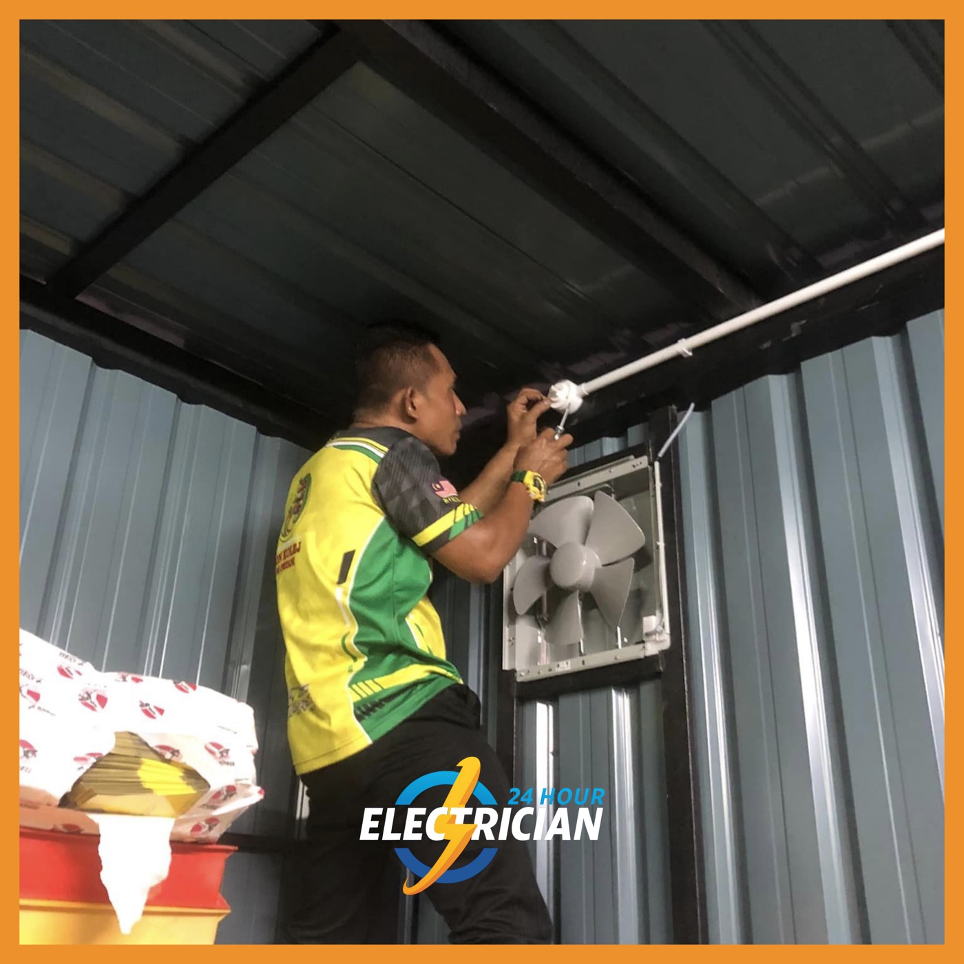 Electrician site visit 5
